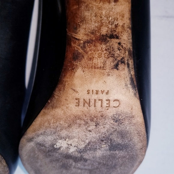 Celine | Black Cutout‎ Pumps, size 38.5 - Picture 10 of 10